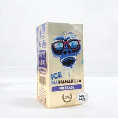 IJC Ice Blunanarilla 60ML Liquid Vape Freebase Rasa Blueberry Banana Cukai | Rilla 3MG