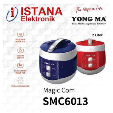 YONGMA MAGIC COM/RICE COOKER MANUAL 2 LITER SMC6013