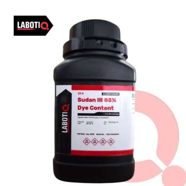 Sudan III 85% Dye Content for Microscopy, 25 g | LABOTIQ | LABINDO
