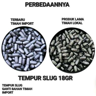 ECERAN 50 BUTIR TEMPUR SLUG 18GR