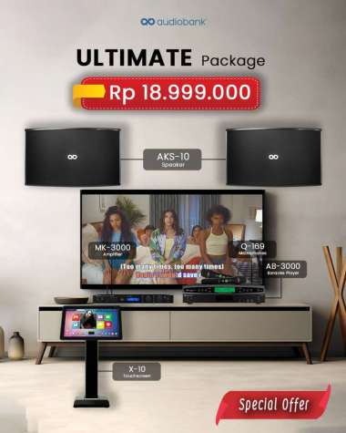 Paket Home Karaoke Audiobank Ultimate Set