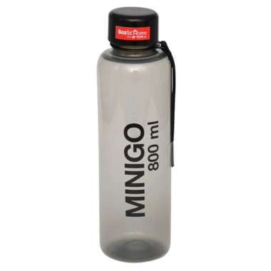 Botol Minum Minigo 800ml dan 1000ml - Lion Star Basic Home 1000 ml Hitam