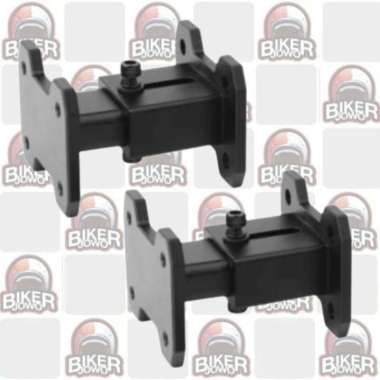 Rhinowalk MP240003 Motorcycle Saddle Bag Quick Release Extender - Extender Braked Side Box Mounting