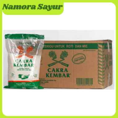 Tepung Terigu Cakra Kembar 1 kg se Dus