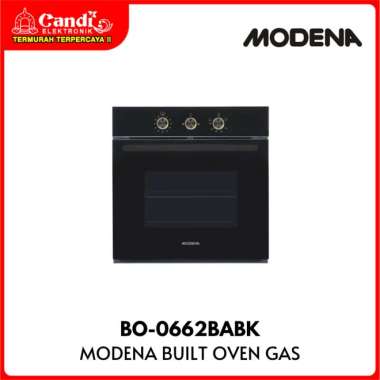 MODENA Oven Built In Gas 60 Liter Oven Tanam Gas BO-0662BABK