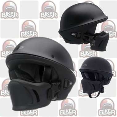 Bell Moto Rogue - Helm Modular - Cakil Helmet - Bogo Helm Retro Modular Classic Helmet L