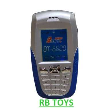 MAINAN ANAK ANAK RADIO BENTUK HP 6600 BIRU
