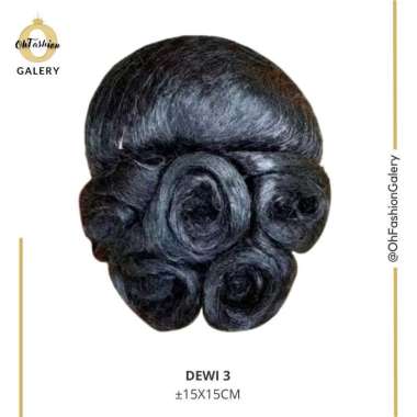 OHFASHION Sanggul Dewi Sanggul Batak Sanggul Dewi Besar Sanggul Pengantin 03