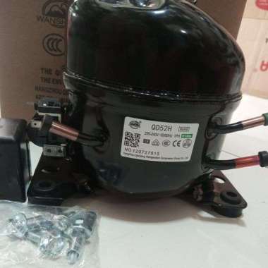 KULKAS AC DAN KIPAS ANGIN kompresor Frezer 4 rak/showcase/kulkas 2pintu ¹/6pk original Qd52h Qd52h