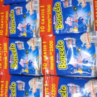 BONEETO SACHET VANILA ISI 10+1