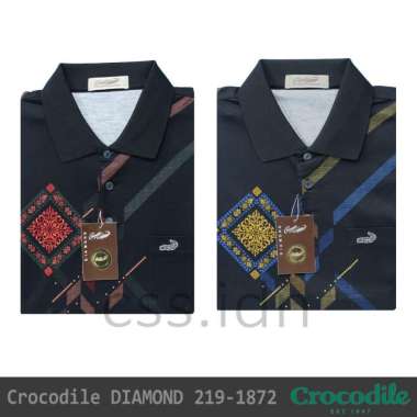 Kaos Kerah Pria Crocodile Diamond 219-1872 Merah L