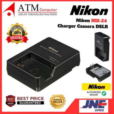 Nikon MH-24 Charger for EN-EL14 or EN-14A Original for Nikon P7000/ P7100/ P7700/ D3000