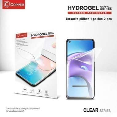 COPPER Anti Gores Hydrogel CLEAR untuk Honor X9c / X8c / X7c / X70 / X60 / 90 - Play 60 / 10C / 9T -