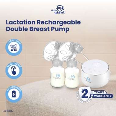 Little Giant Lactation Rechargeable Double Breast Pump (Premium Edition) | Pompa ASI Electric | Pump