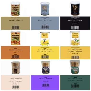 Permen Golden Ginger Herb Candy 150gr CLASSIC GINGER