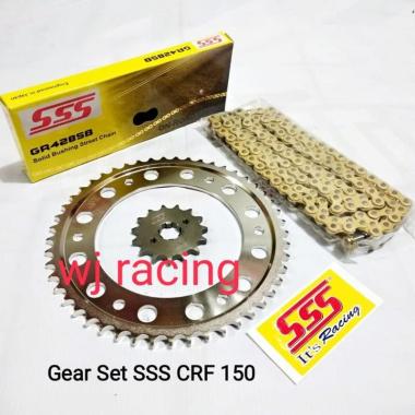 Gear Set SSS CRF 150 size 45 - 49