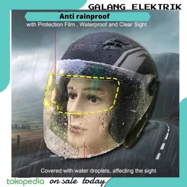 Kaca Film helm anti fog anti hujan anti lembab Stiker Antifog Helm