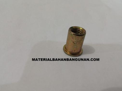 Mur Paku Keling m 10 x 16 mm Rivet nut Flat Head Mur Ripet Rifet