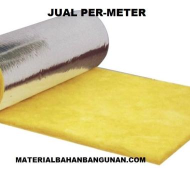 Permeter Glasswool Alumunium Foil 5 cm Peredam Suara Insulasi Panas
