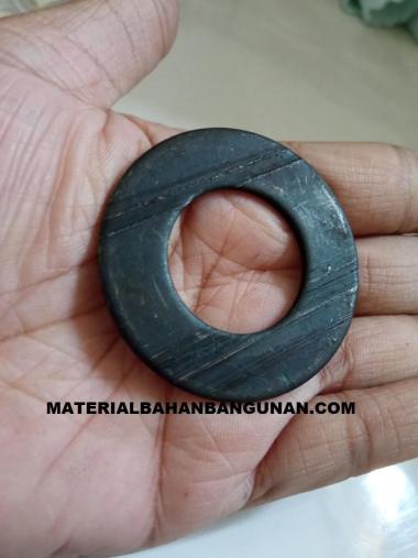Ring Plat Baja m 30 1 1/4 inch Washer Plate Hitam Pengencang Baut