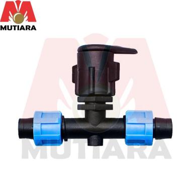 Drip Tape Connector Konektor Selang Irigasi Tetes Lay Flat Layflat Tee