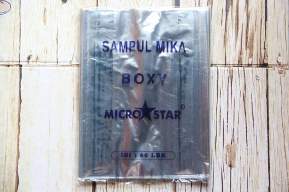 Sampul Buku Mika Microstar - Ukuran Boxy