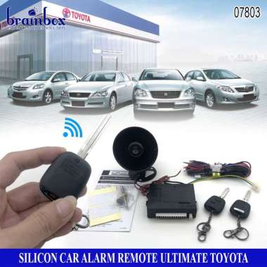 ORIGINAL Silicon Alarm Remote Mobil Ultimate Toyota Alarm Mobil Sirene Mobil Pengaman Mobil