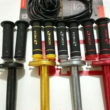 Gas Spontan Cnc Gozima Plus Handgrip Rcb Hg 55 Plus Saklar Universal Merah