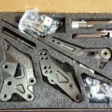 Footstep Underbone Cbr 150R Cb 150R Nui Racing Series Dragon Titanium