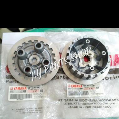 PAKET LAWAN DAN KAKI 4 KOPLING SCORPIO ORIGINAL YGP 5BP-E6351-E6371-00