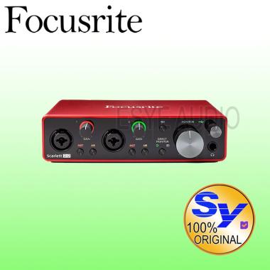 FOCUSRITE Scarlett 2i2 3RD Gen (100%ORI)