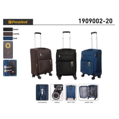 Koper President Bahan Kain (1909002/1909001) CABIN size - 20 inch