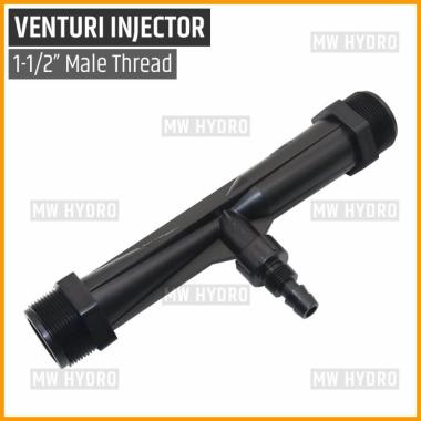 Venturi Injector, 1-1/2 Inch, Male Thread