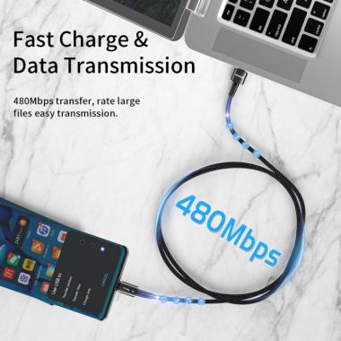 ESSAGER KABEL DATA CHARGER USB TYPE C 3M - 300CM 6A 66W FAST CHARGING