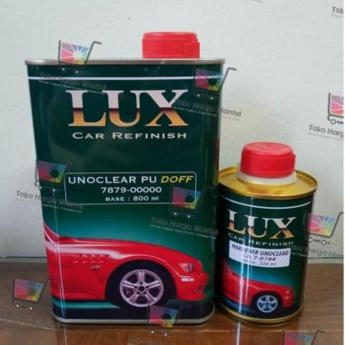 Vernish / vernis / pernis LUX Unoclear PU 0.8L + 0.2L Gloss / Doff Clear Doff