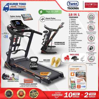 TWEN T690MT T690M T690MA series Treadmill Listrik Treadmill Portable Treadmill Multifungsi Treadmil