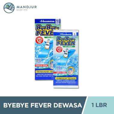 Byebye Fever Dewasa 1 lembar - Plaster Kompres Demam untuk Dewasa