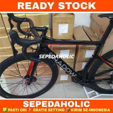 Sepeda Balap Roadbike SHADOW ROADSTER R7 Carbon Ultegra R8020 2x11 Speed Disc Brake Garansi Resmi 5 