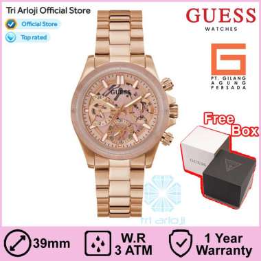 GUESS Watches GW0557L2 Original MIRAGE - Jam Tangan Wanita Analog - Rose Gold
