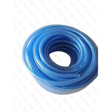 SELANG AIR SERAT BENANG BIRU 1/2 INCH/ SELANG BENING TRANSPARAN / SELANG NYLON METERAN