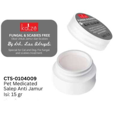 Salep Jamur Salep Scabies Kucing Anjing Katze 15gr