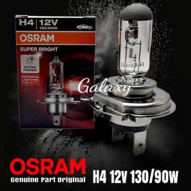 Bohlam Halogen H4 P43 - Osram Original 12v 130/90w