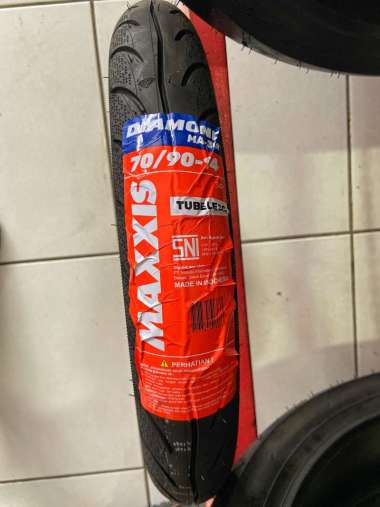 Ban Motor Beat / Vario / Mio MAXXIS DIAMOND MA-3DN 70/90-14 Tubeless
