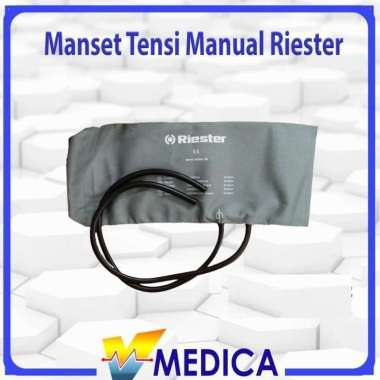 manset Tensimeter Manual Riester / Manset Tensi 2 selang Tensi Manual