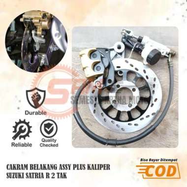 Cakram Belakang Assy Suzuki Satria R 2 Tax Plus Kaliper Master Rem
