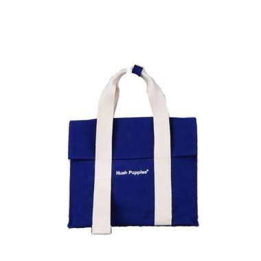 Hush Puppies Tas Wanita Canvas Flap Bag Blue Blue