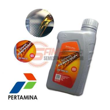 Oli Mesin Pertamina Prima XP 1 Liter 20w50 Mobil MotorTiger Scorpio
