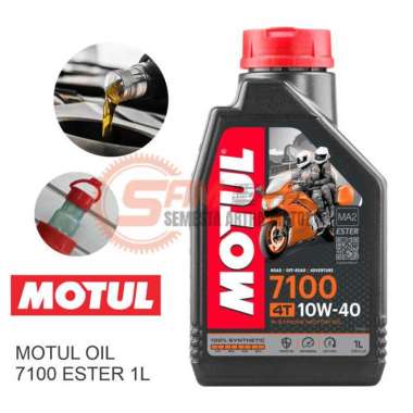 Oli Motor Sport Motul 7100 Synthetic Ester Oil 1L 10w40 Vixion Ninja