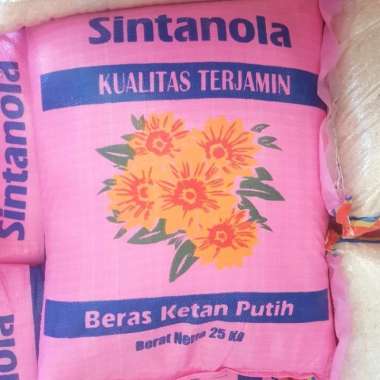 beras ketan putih sintanola thailand super (siem / siam) 25 kg
