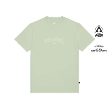 Aerostreet T Shirt Deo Hijau Army Muda T-Shirt Tshirt ABBAA M